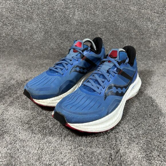 Saucony Tempus S20720-18 Blue Athletic Running Shoes Sneakers Mens Size 10 - Picture 5 of 13